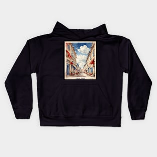 Evreux France Vintage Travel Poster Tourism Kids Hoodie